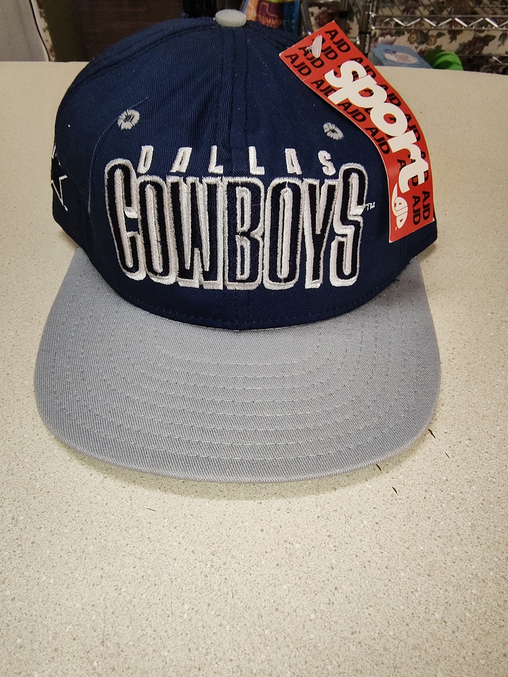 Vintage Dallas Cowboys AJD Sport Snapback Hat New with Tags